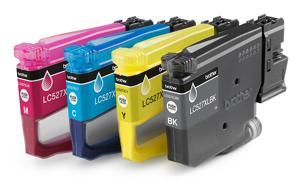 f9a8365f1528fe388b170afe8d343d65c2a1f83e Brother LC-527XLVAL Ink cartridge multi pack Bk,C,M,Y high-capacity 3500pg + 3x2000 pg Pack=4 for Brother MFC-J 4350