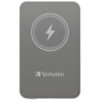 Verbatim Charge ´n´ Go Magnetic Wireless Power Bank 5000mAh Grey