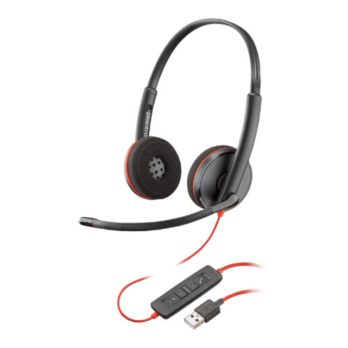 HP Poly Poly Blackwire 3220 Stereo USB-A Headset (Bulk)