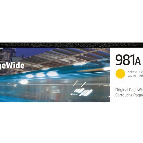 HP J3M70A/981A Ink cartridge yellow, 6.000 pages ISO/IEC 19798 68,5ml for HP PageWide E 58650/556