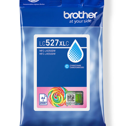 fa65043973e316f8e721711ab00ccbe69d813e7e Brother LC-527XLC Ink cartridge cyan high-capacity, 2.000 pages ISO/IEC 19752 for Brother MFC-J 4350