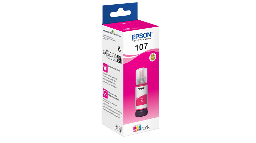 fb2eb299f1b0d6be141bb1e9a79eae67 Epson C13T09B340/107 Ink cartridge magenta, 7.200 pages 70ml for Epson ET-18100