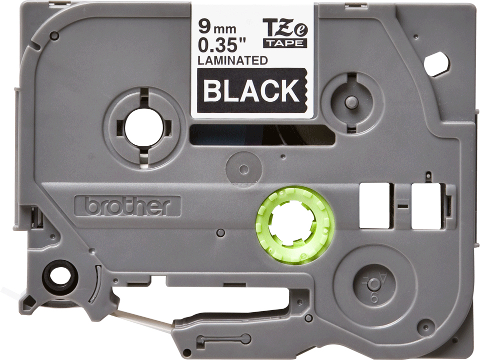 Brother TZE-325 DirectLabel white on black Laminat 9mm x 8m for Brother P-Touch TZ 3.5-18mm/6-12mm/6-18mm/6-24mm/6-36mm