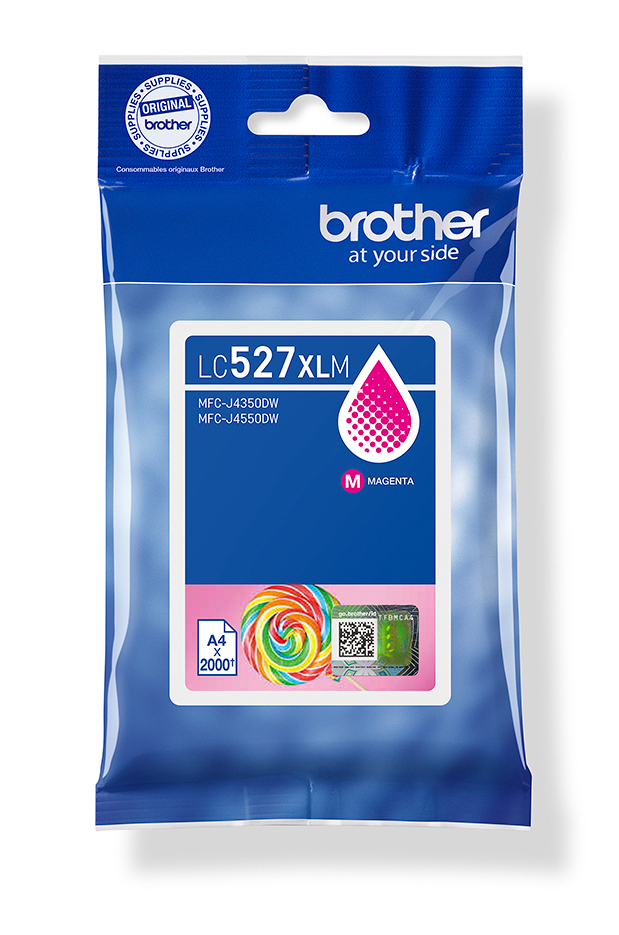fbfbcf0d8ec5924eb08527afc60bf09d3f201000 Brother LC-527XLM Ink cartridge magenta high-capacity, 2.000 pages ISO/IEC 19752 for Brother MFC-J 4350