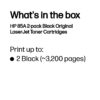 HP CE285AD/85A Toner cartridge black twin pack, 2x1.600 pages/5% Pack=2 for HP Pro P 1100