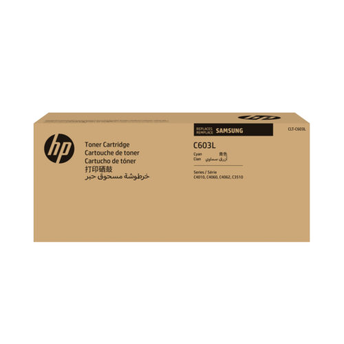 HP SU080A/CLT-C603L Toner cartridge cyan, 10.000 pages ISO/IEC 19798 for Samsung C 4010