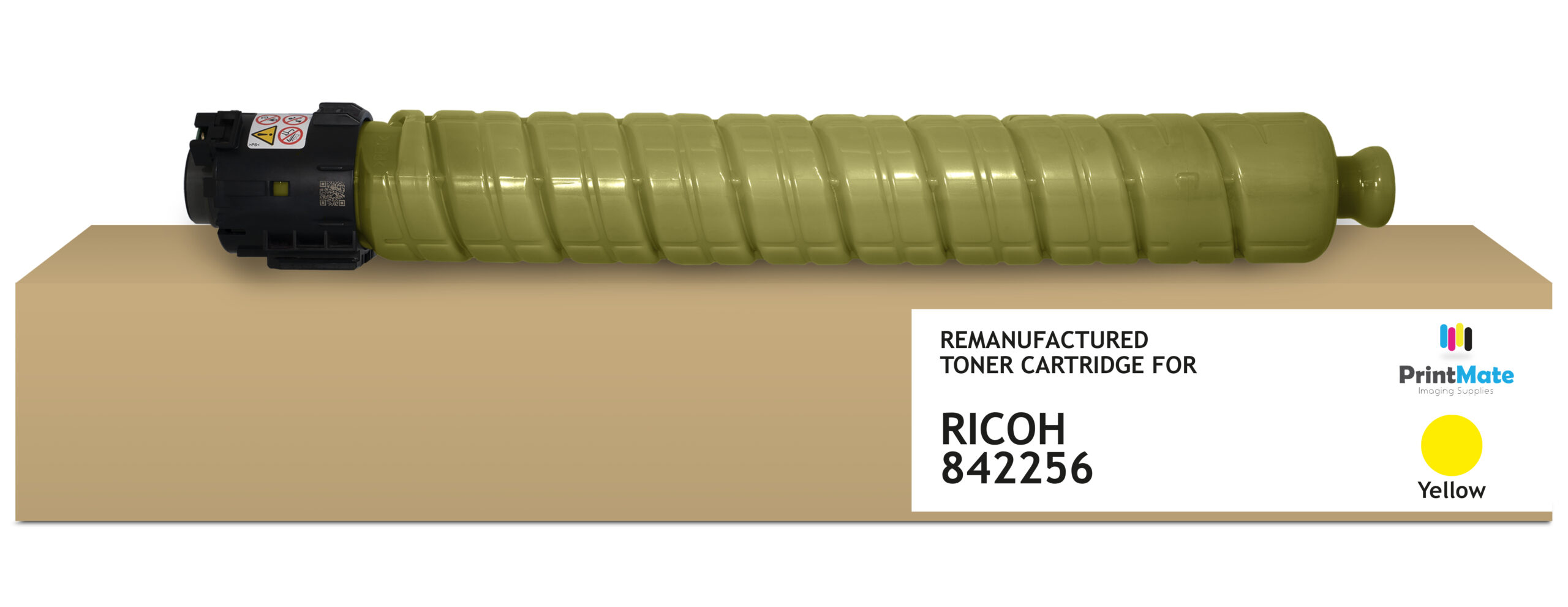 fccca7b5e542f61ed598387fe14c2d1ab1628998 PrintMate RICOH 842256, remanufactured toner, Yellow 19000p