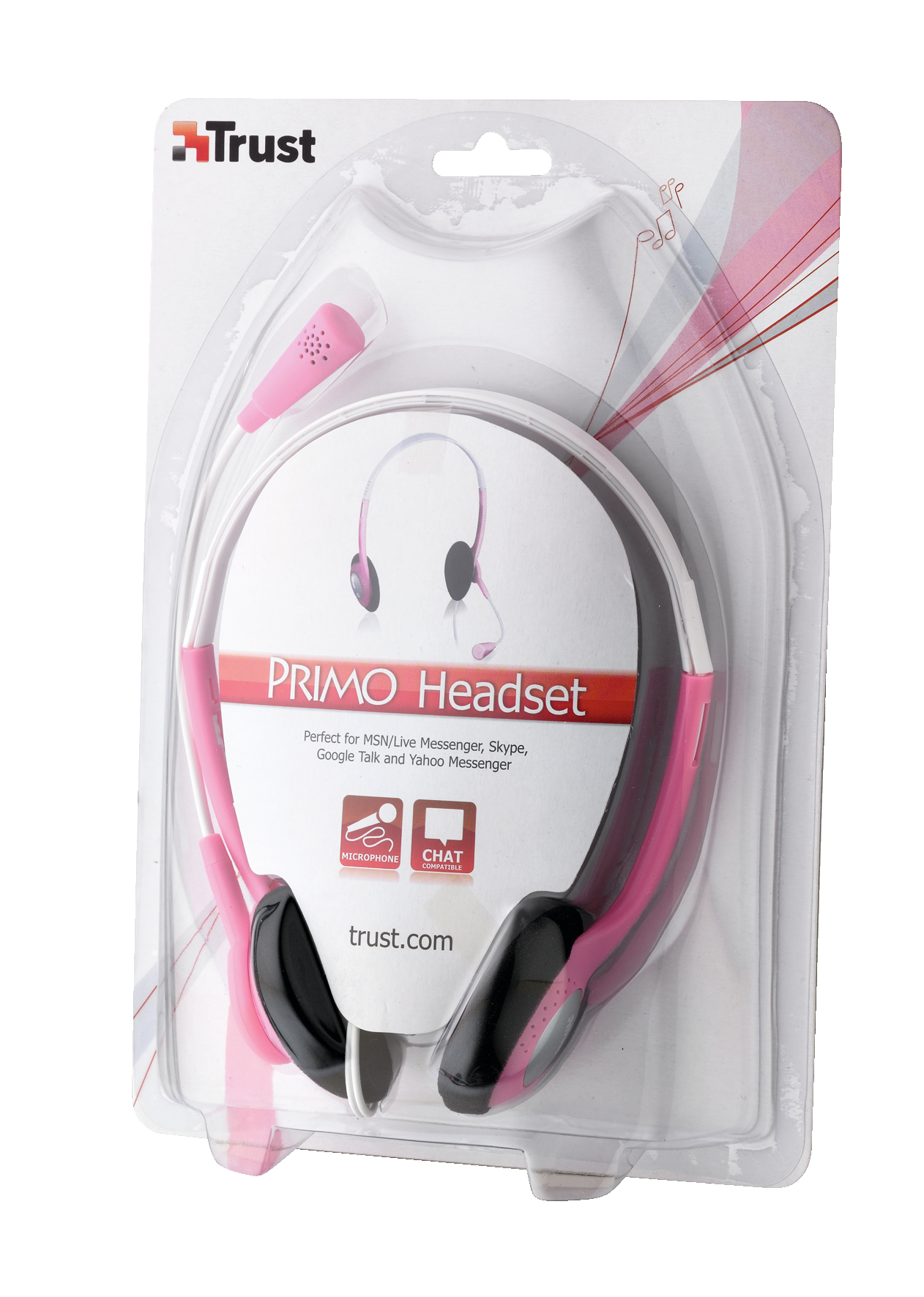 fd62081ebc59266891903b0e39459491 Trust Primo Headset Wired Head-band Gaming Pink