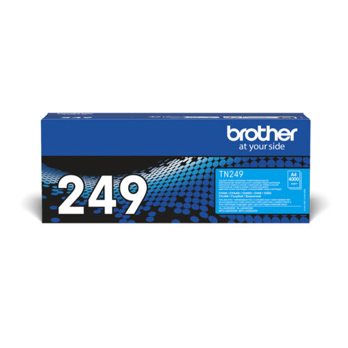 Brother TN-249C Toner-kit cyan extra High-Capacity, 4.000 pages ISO/IEC 19752 for Brother HL-L 8200/MFC-L 8300