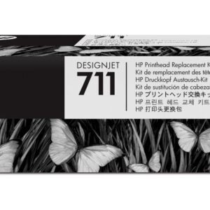 HP C1Q10A/711 Printhead + Ink cartridge Bk,C,M,Y 48ml Pack=4 for HP DesignJet T 520