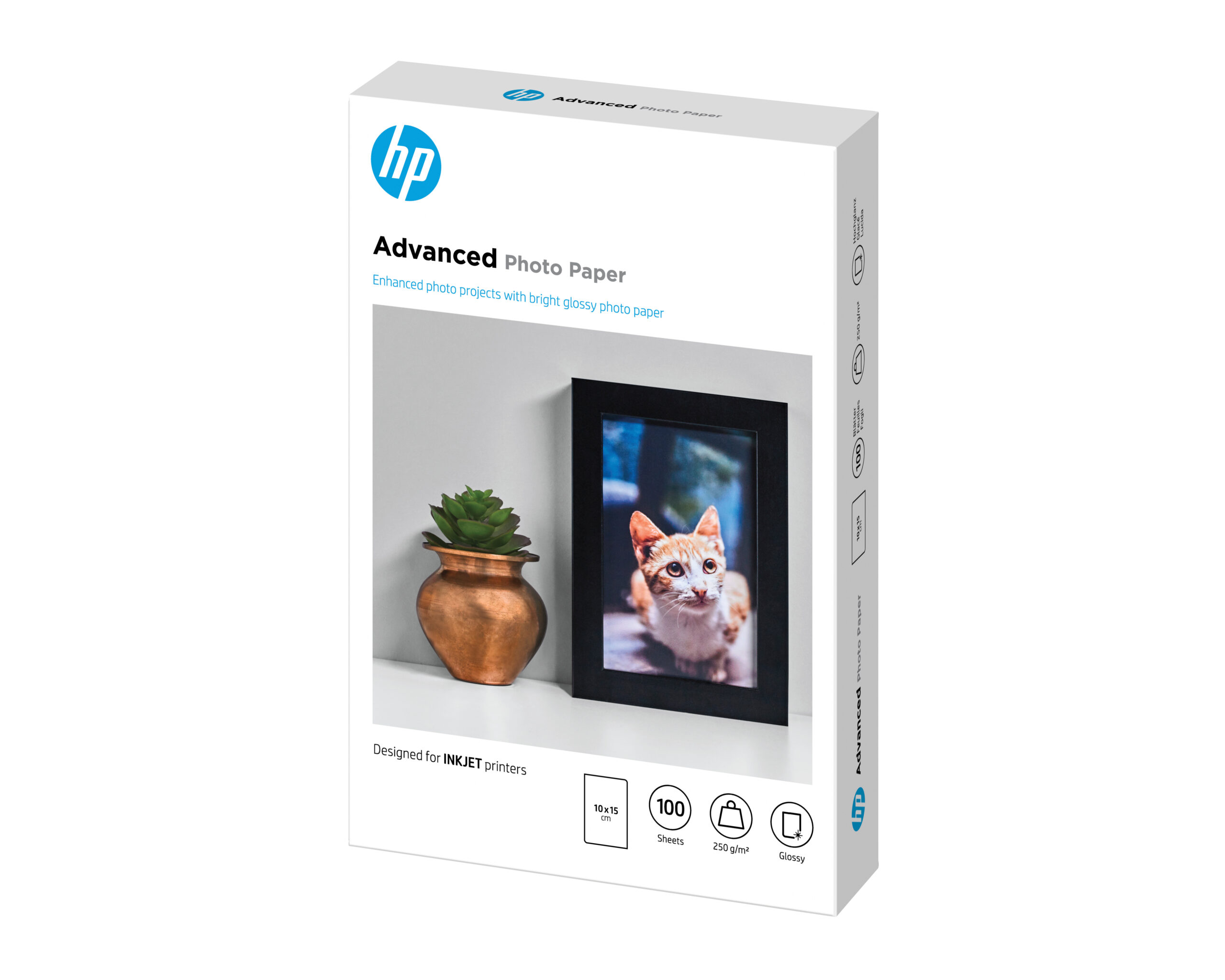 HP Q8692A High-glossy-photopaper 100 sheet 10x15 cm 250g/m² for InkJet