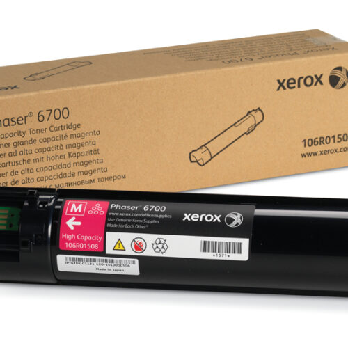 Xerox 106R01508 Toner magenta high-capacity, 12.000 pages/5% for Xerox Phaser 6700