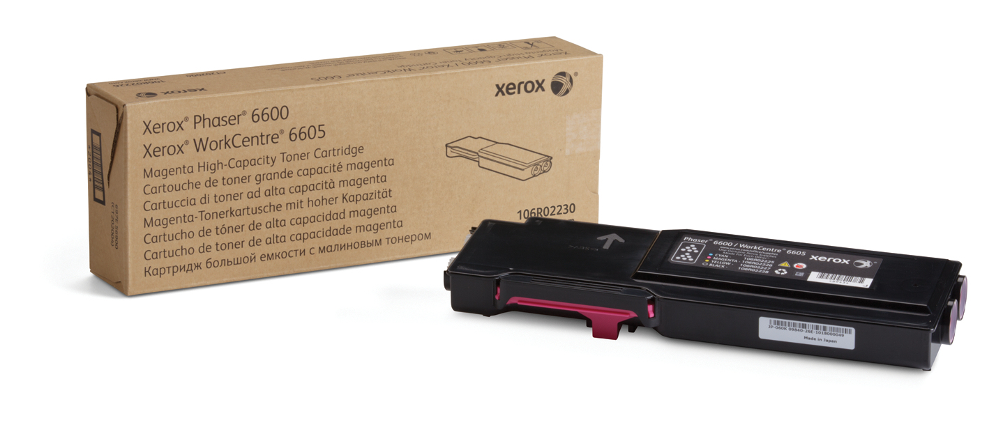 Xerox 106R02230 Toner-kit magenta high-capacity, 6.000 pages for Xerox Phaser 6600