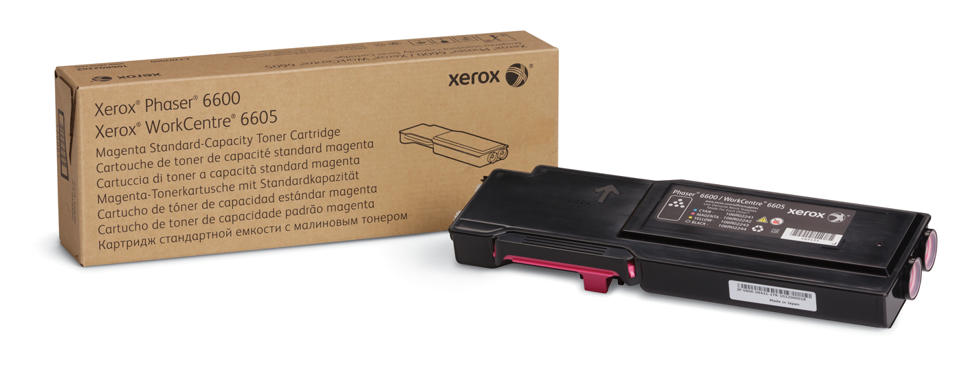 Xerox 106R02246 Toner-kit magenta, 2.000 pages ISO/IEC 19752 for Xerox Phaser 6600