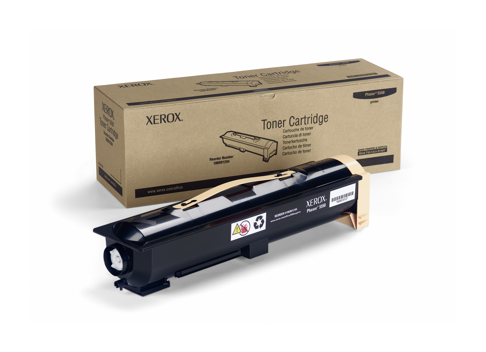 Xerox 106R01294 Toner cartridge black, 35.000 pages ISO/IEC 19752 for Xerox Phaser 5550