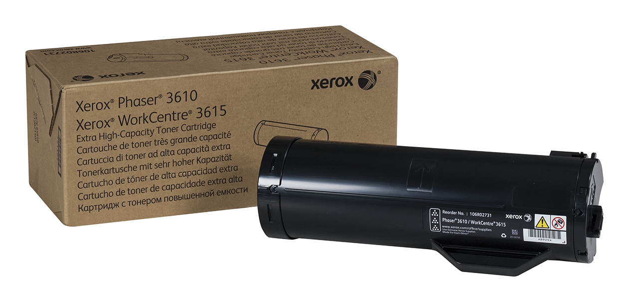 Xerox 106R02731 Toner-kit extra High-Capacity, 25.300 pages ISO/IEC 19752 for Xerox Phaser 3610