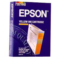 Epson C13S020122 Ink cartridge yellow, 3.200 pages 110ml for Epson Stylus Color 3000/Pro 5000