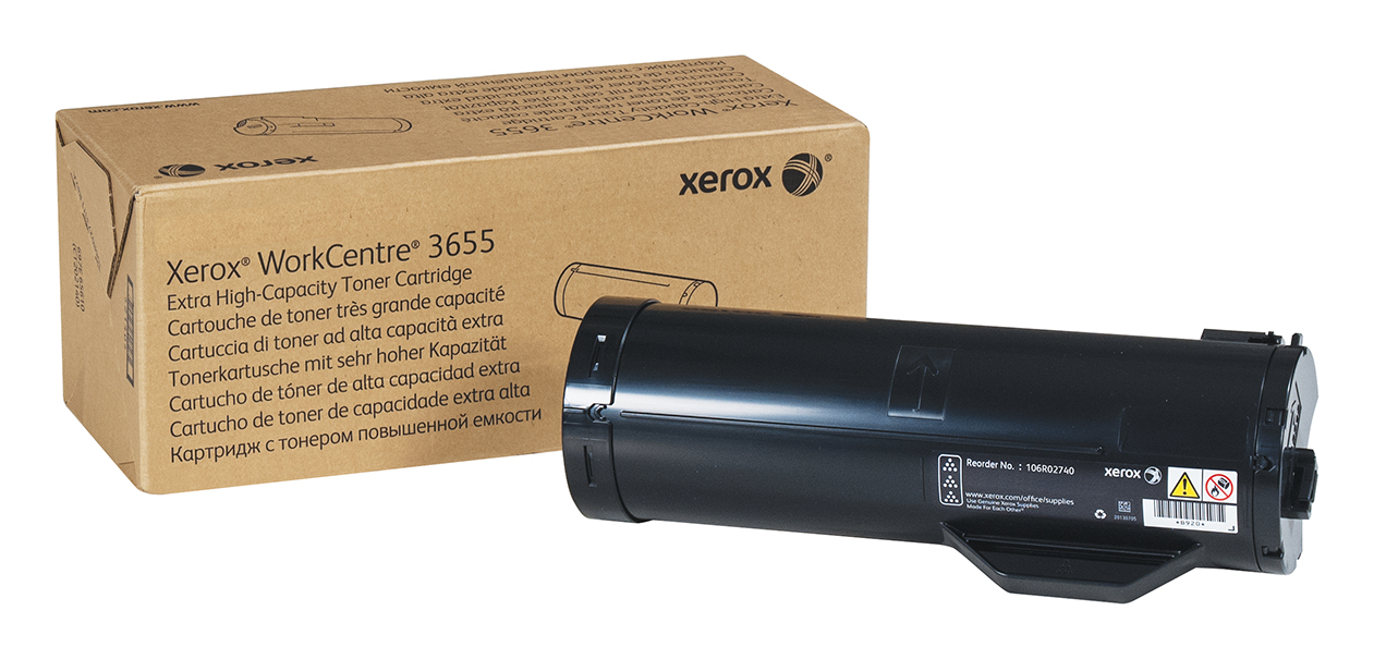 Xerox 106R02740 Toner cartridge extra High-Capacity, 25.900 pages for Xerox WC 3655
