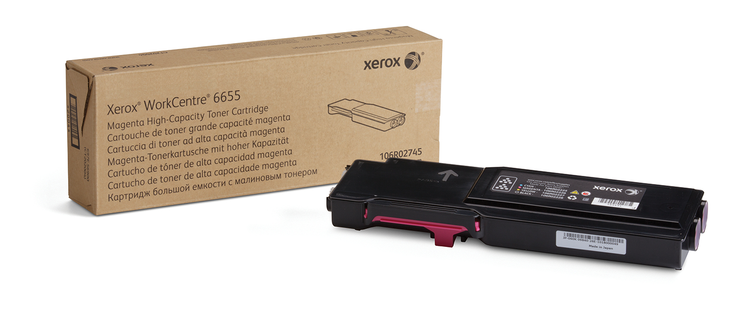 Xerox 106R02745 Toner cartridge magenta, 7.000 pages ISO/IEC 19798 for Xerox WC 6655