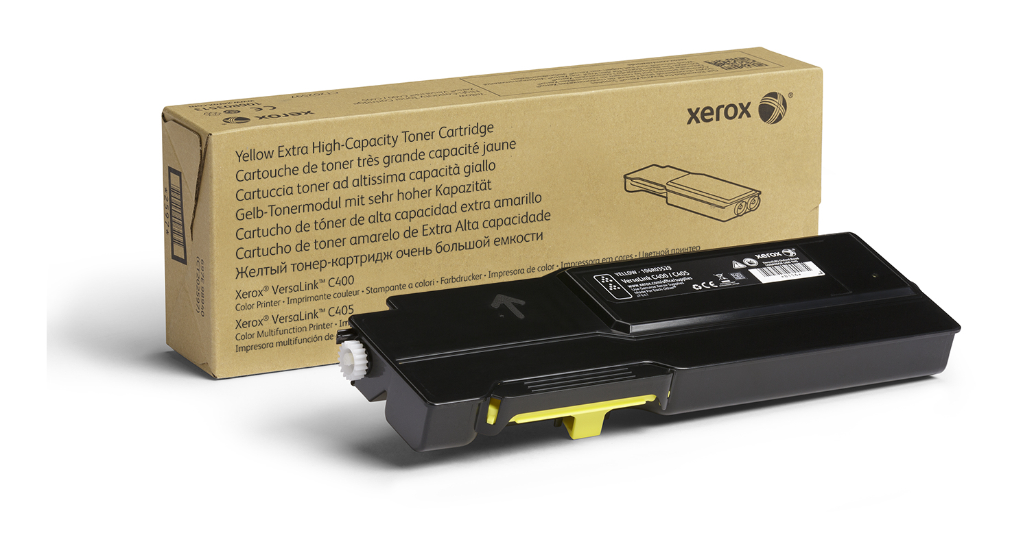 Xerox 106R03529 Toner-kit yellow extra High-Capacity, 8.000 pages ISO/IEC 19752 for Xerox VersaLink C 400