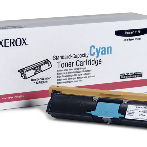 Xerox 113R00689 Toner cyan, 1.500 pages/5% for Xerox Phaser 6120