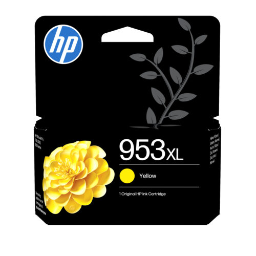 HP F6U18AE/953XL Ink cartridge yellow high-capacity, 1.450 pages 18ml for HP OfficeJet Pro 7700/8210/8710