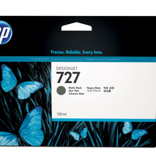 HP B3P22A/727 Ink cartridge black matt 130ml for HP DesignJet T 920/930