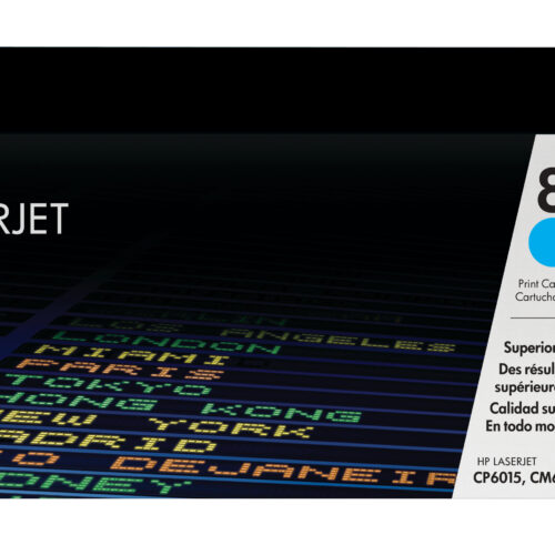 HP CB381A/824A Toner cyan, 21.000 pages ISO/IEC 19798 for HP CLJ CP 6015/CM 6040