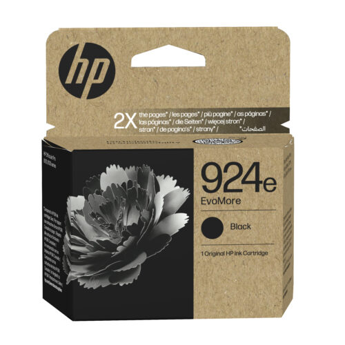 HP 4K0V0NE/924E Ink cartridge black EvoMore, 1.000 pages ISO/IEC 19752 for HP OJ Pro 8120/e