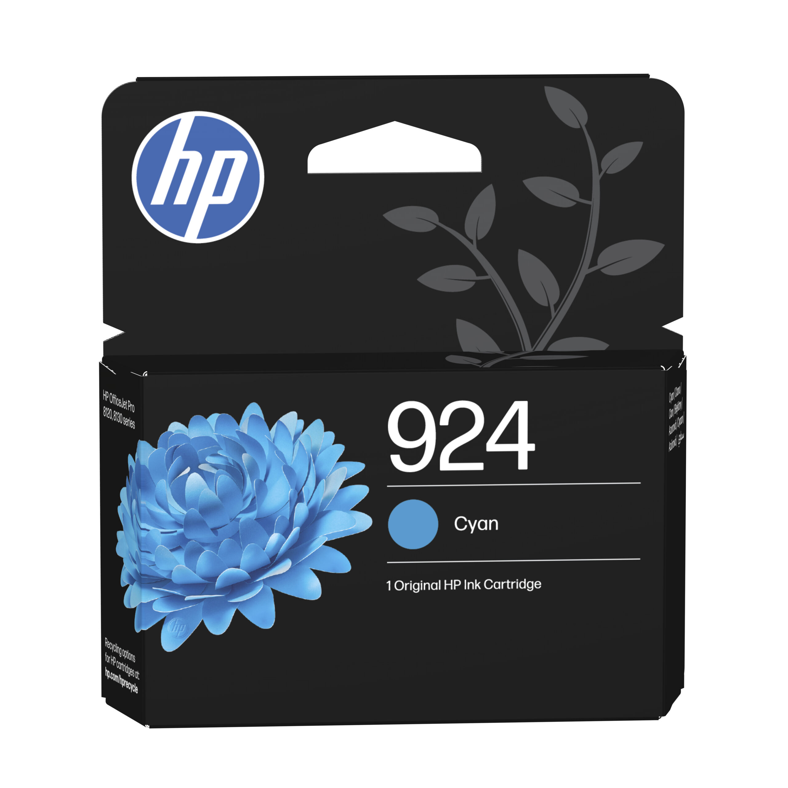 61a0376de55e5e68d0e8417f2584d0eff5716d6e HP 4K0U3NE/924 Ink cartridge cyan, 400 pages ISO/IEC 19752 for HP OJ Pro 8120/e