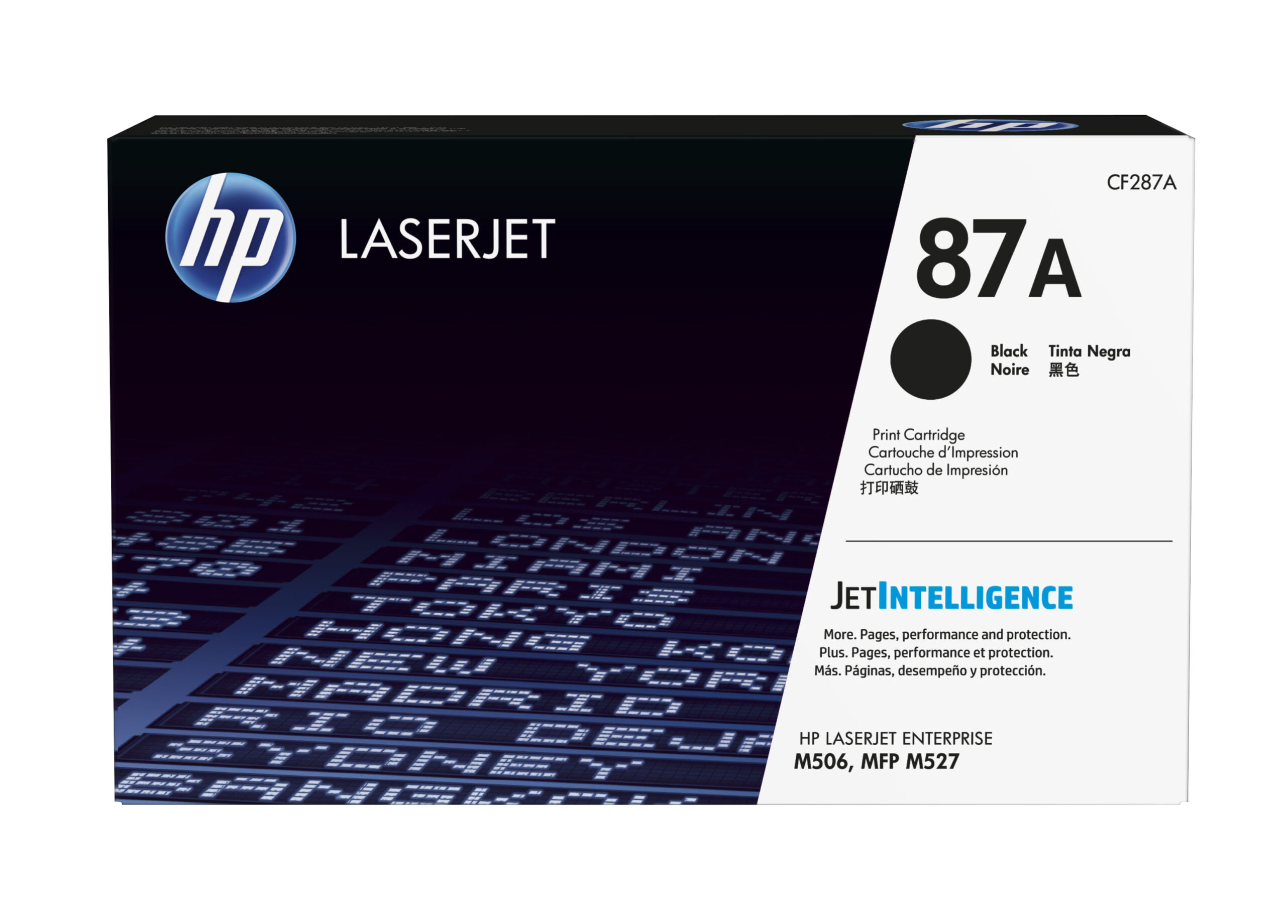 74259332_7616327416 HP CF287A/87A Toner cartridge, 9.000 pages ISO/IEC 19752 for HP LaserJet M 506