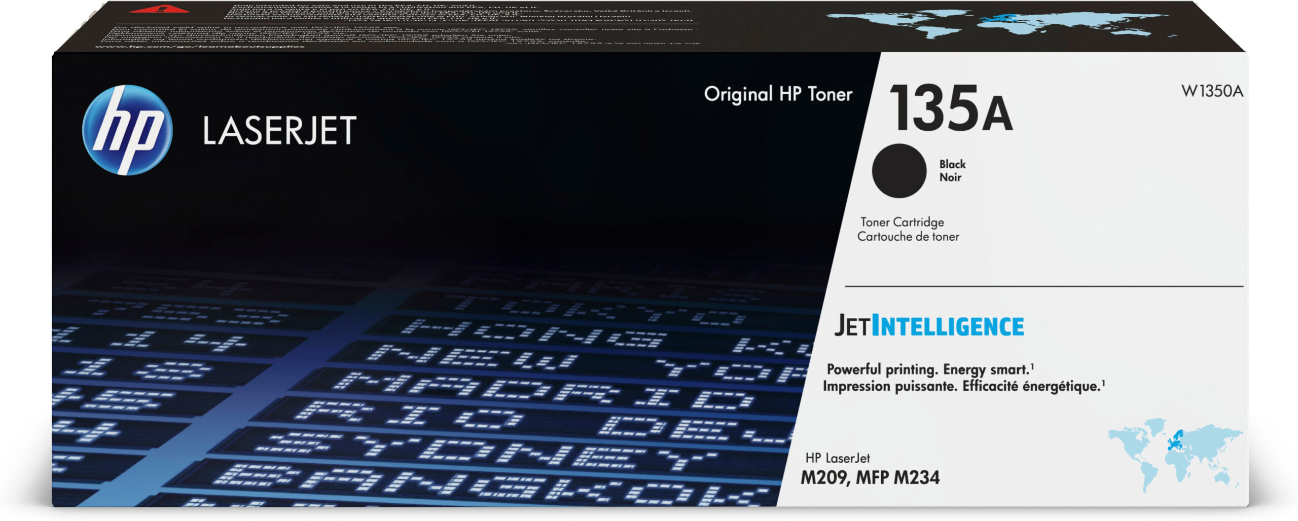 HP W1350A/135A Toner cartridge black, 1.100 pages ISO/IEC 19752 for HP LaserJet M 209