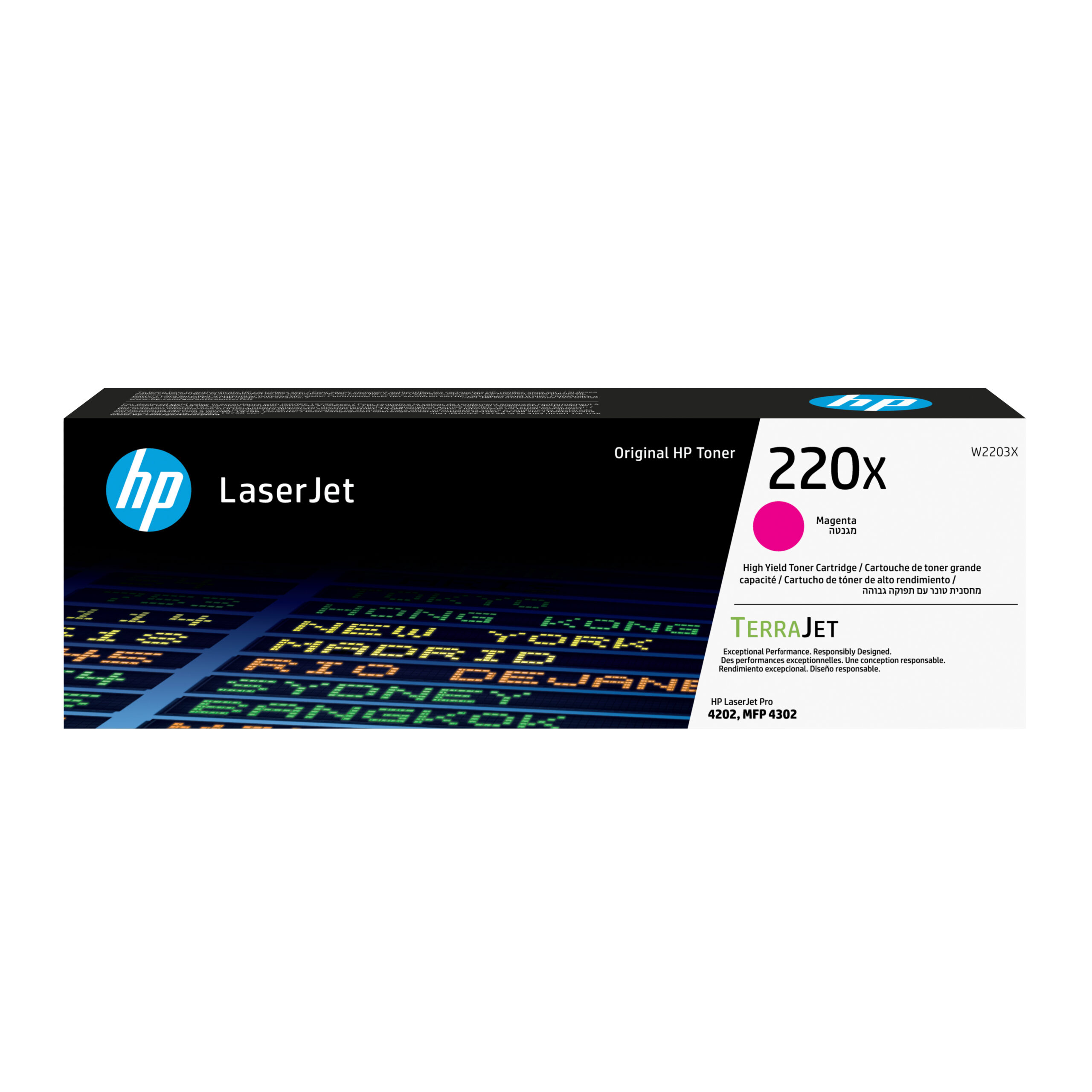 a9629c3a795e9508207aadb599fde9becb148700 HP W2203X/220X Toner cartridge magenta high-capacity, 5.500 pages ISO/IEC 19798 for HP CLJ Pro 4202
