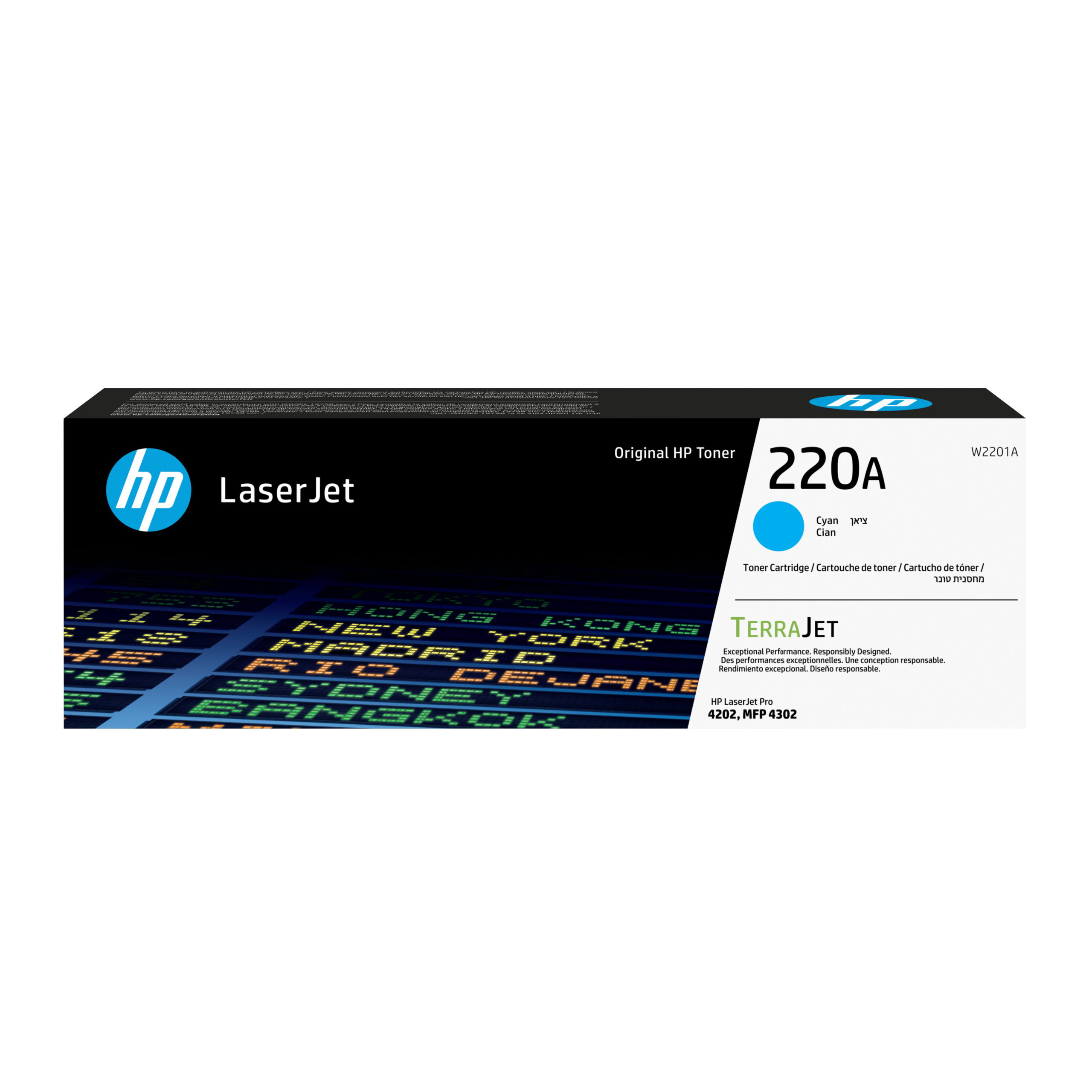 HP W2201A/220A Toner cartridge cyan, 1.800 pages ISO/IEC 19798 for HP CLJ Pro 4202