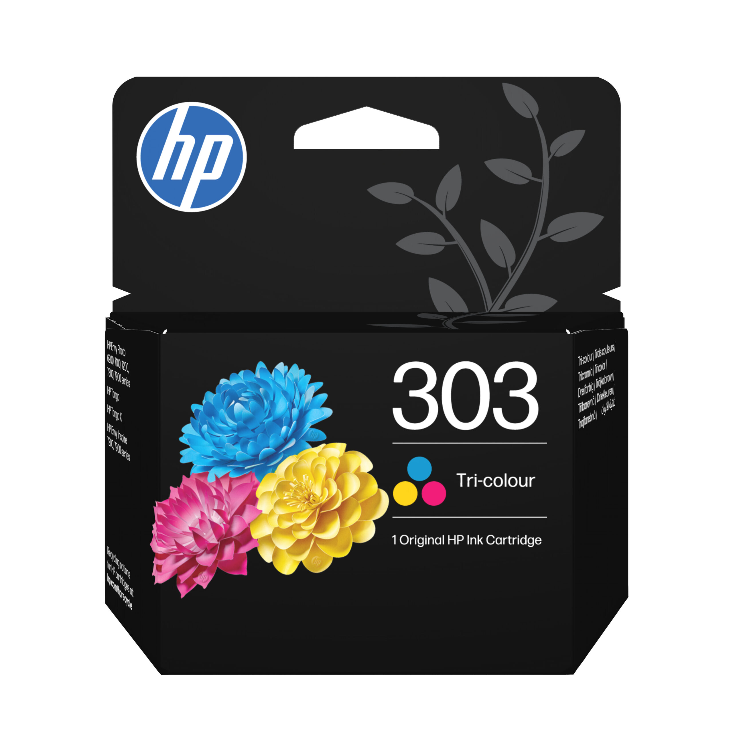 HP 3YM92AE/303 Printhead cartridge multi pack black + color 4ml Pack=2 for HP Envy Photo 6230/e