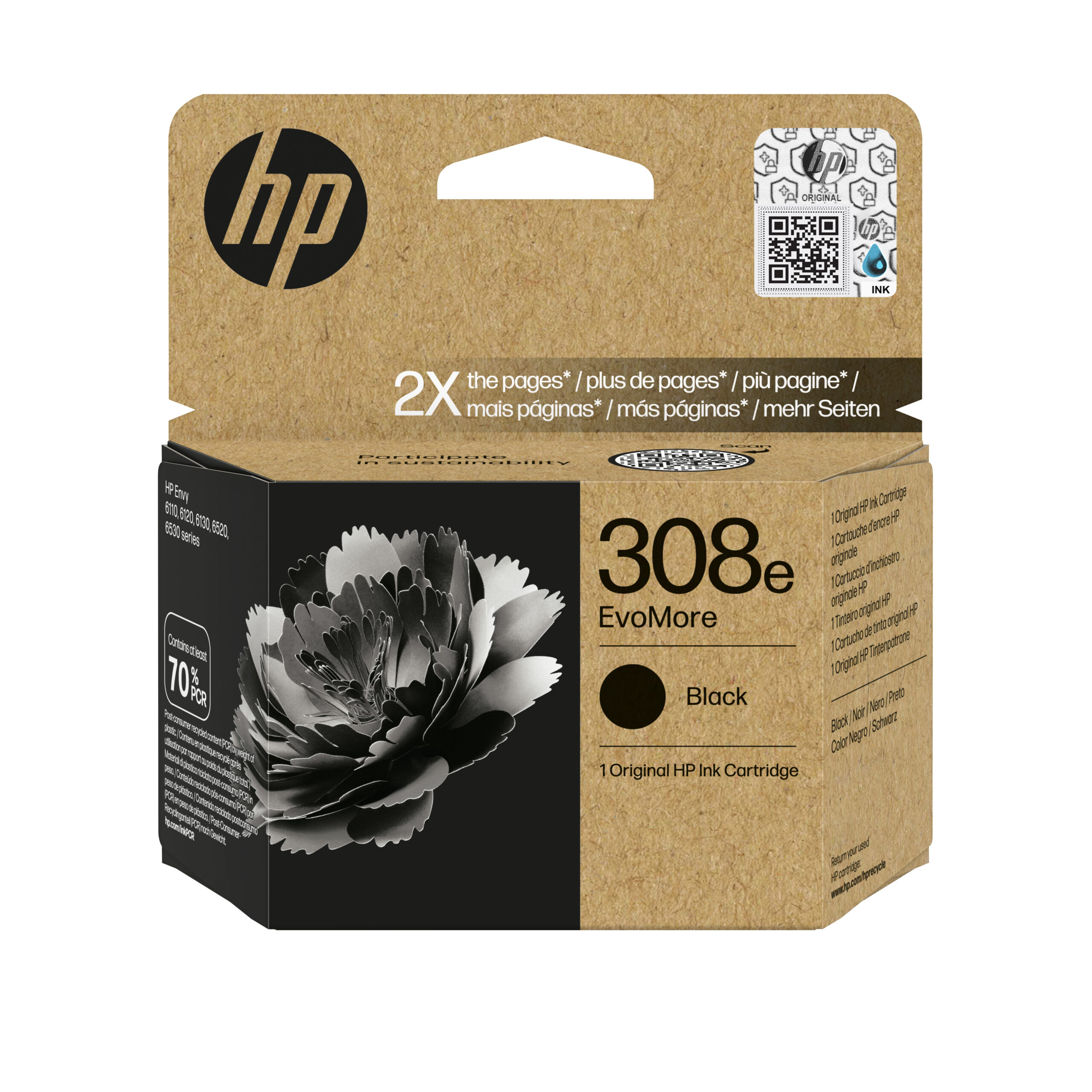 HP 6C400NE/937 Printhead cartridge multi pack Bk,C,M,Y 1450pg + 3x800pg Pack=4 for HP OfficeJet Pro 9100