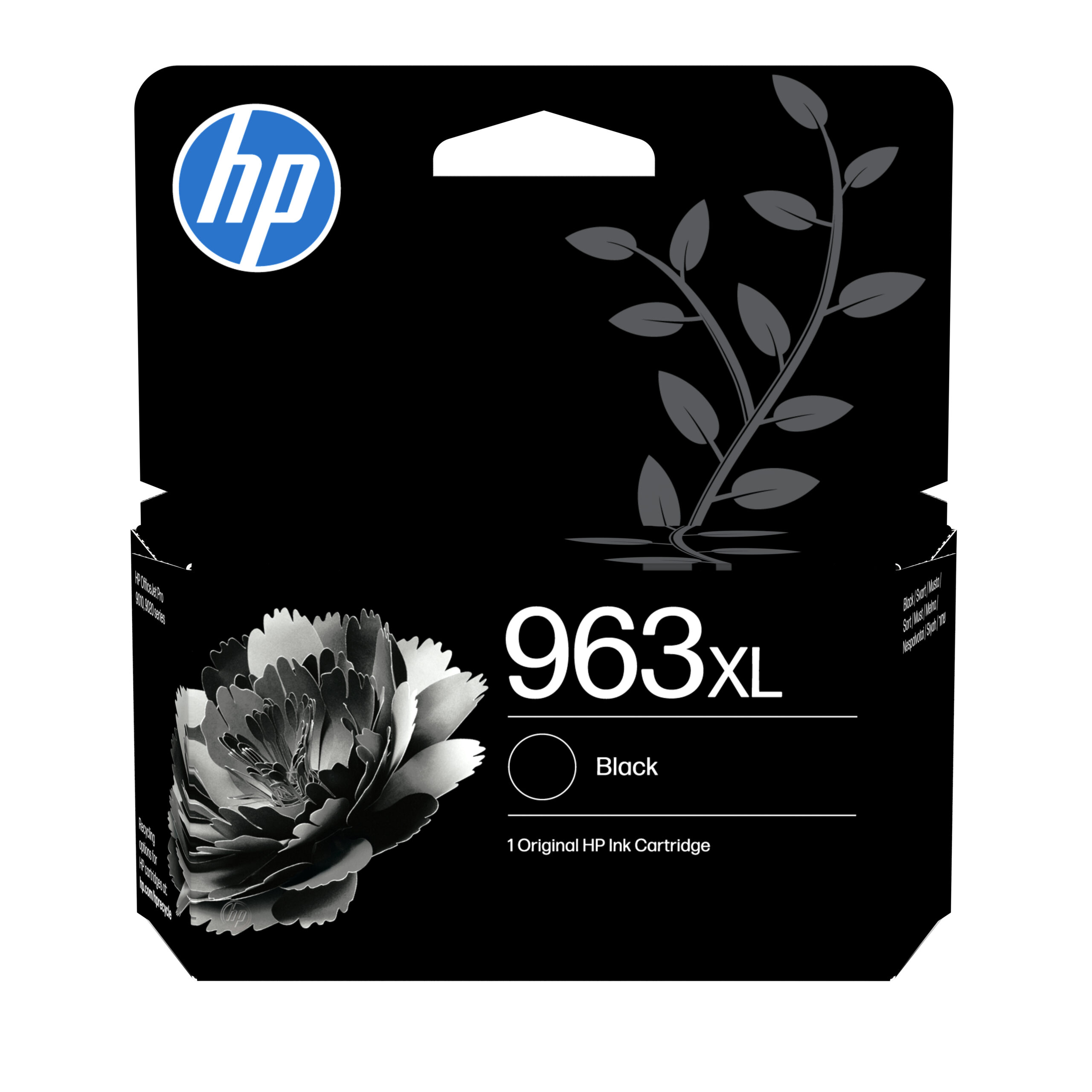 HP 3JA30AE/963XL Ink cartridge black high-capacity, 2.000 pages 47.86ml for HP OJ Pro 9010/e/9020/9020 e