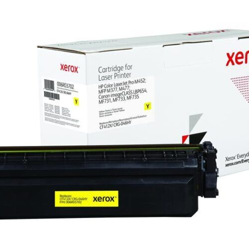 Xerox Everyday Toner For HP CF412X 412X / CRG-046HY Yellow Laser Toner 006R03702