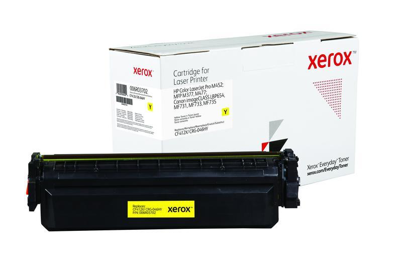 Xerox Everyday Toner For HP CF412X 412X / CRG-046HY Yellow Laser Toner 006R03702