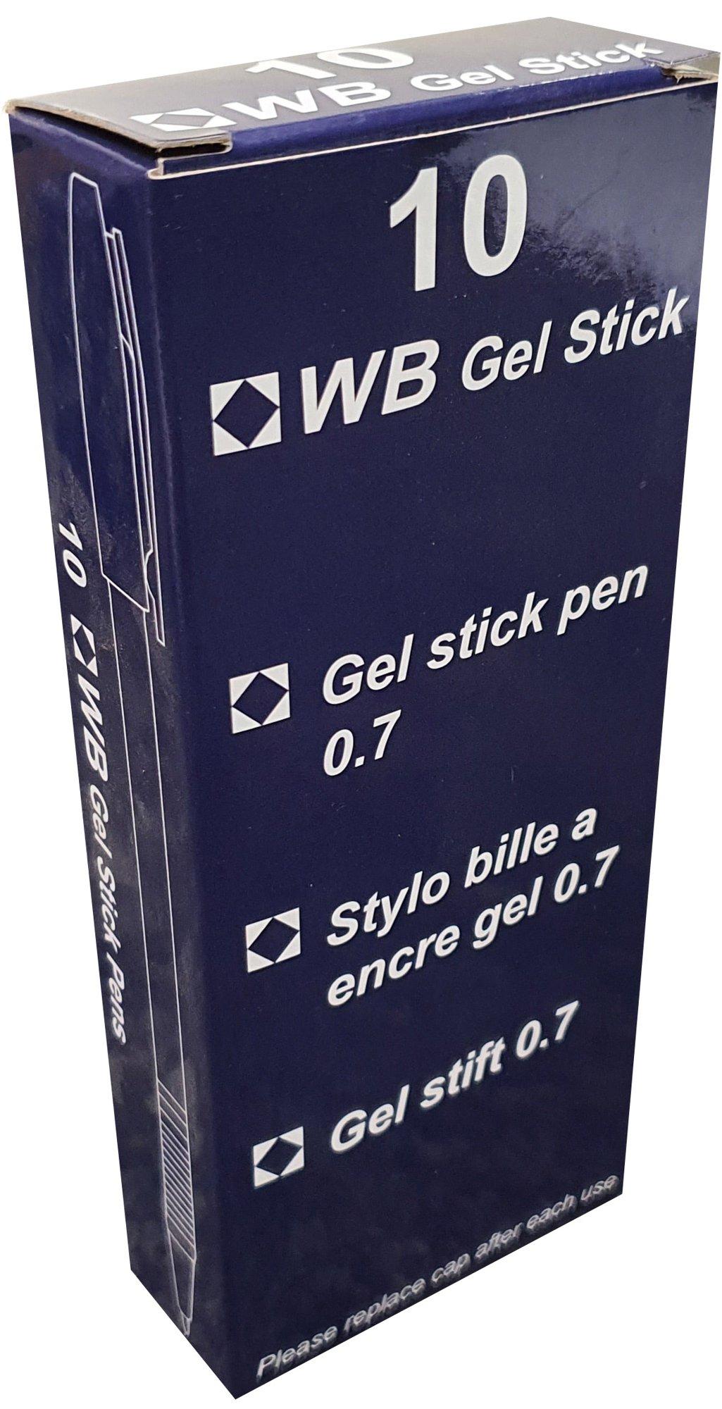 Gel Pen Black (10)