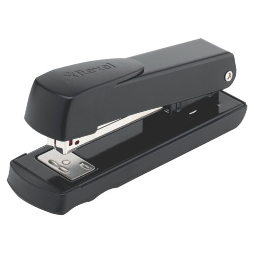 Rexel Meteor Half Strip 20 Sheet Metal Stapler Black