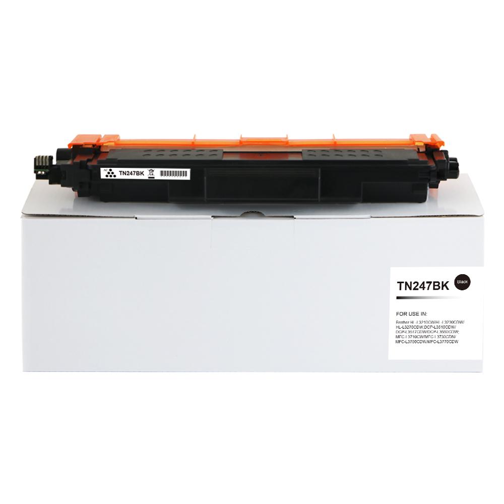 Compatible Brother TN247BK High Yield Black Toner CHIPPED