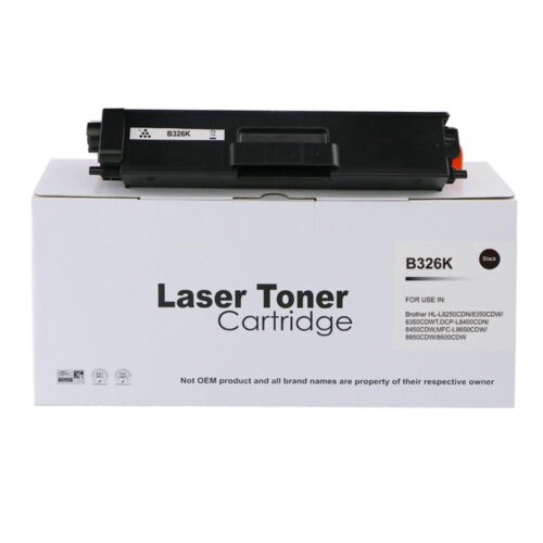 Compatible Brother HLL8250 High Yield Black Toner Ctg TN326BK