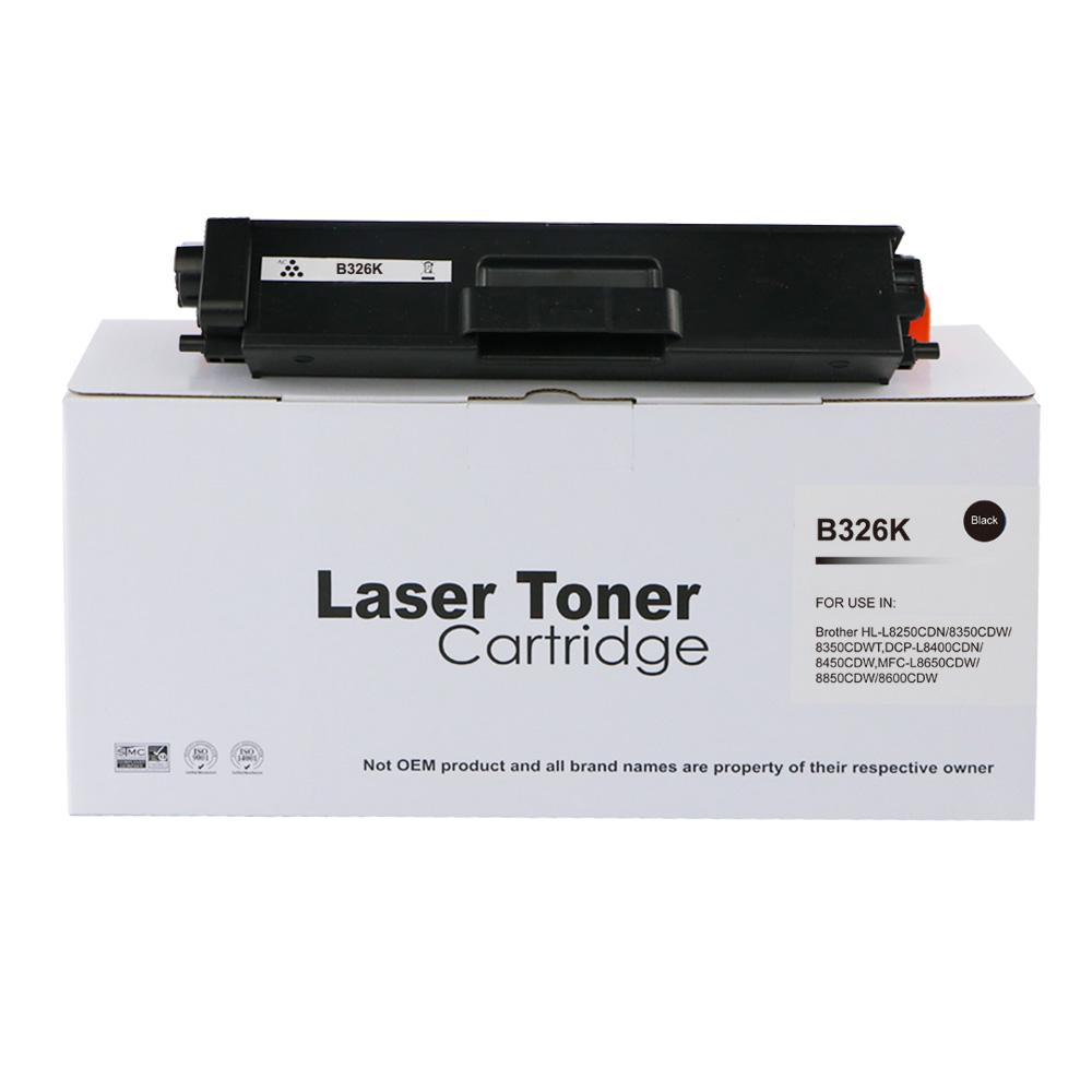 Compatible Brother HLL8250 High Yield Black Toner Ctg TN326BK