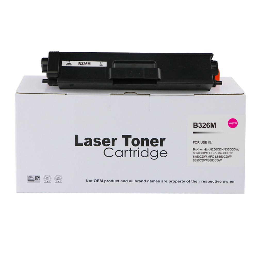 Compatible Brother HLL8250 High Yield Magenta Toner Ctg TN326M