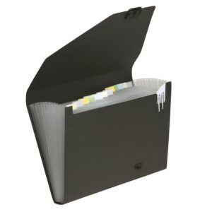 Snopake GRS Organiser 13 part A4 Black- 1 Organiser