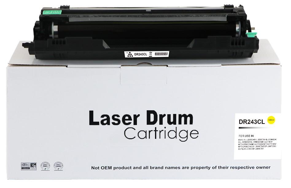 Compatible Brother DR243Y Yellow Drum DR243CL