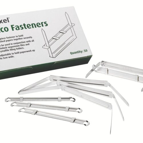 Rexel Fasteners 80x50mm - Pack of 50