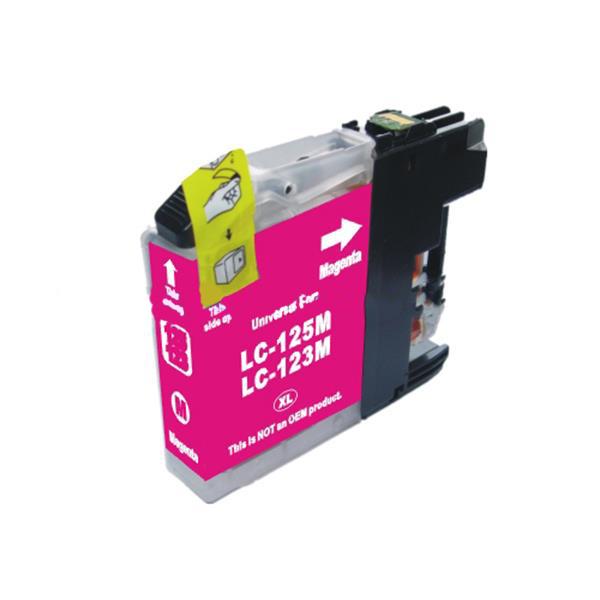 Compatible Brother LC123M Magenta Stdi Cap Ink Ctg [LC123M ]