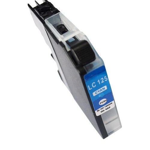 Compatible Brother LC125C Cyan Hi Cap Ink Ctg [LC125XLC ]
